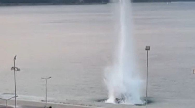 Patlatılarak imha edildi