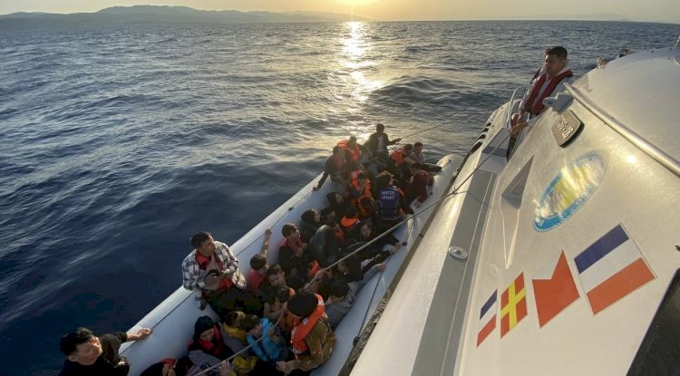 75 kaçak göçmen yakalandı