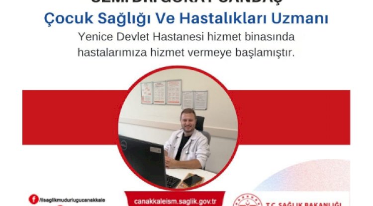 Yenice Devlet Hastanesi Kadrosunu Güçlendirmeye Devam Ediyor