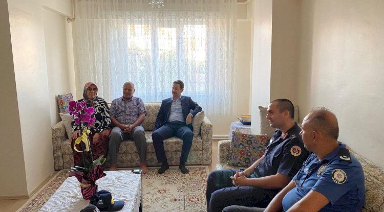 Kaymakam İrdelp’ ten Şehit Ailesine Ziyaret