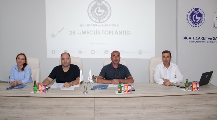 Biga TSO Meclis Toplantısı gerçekleşti