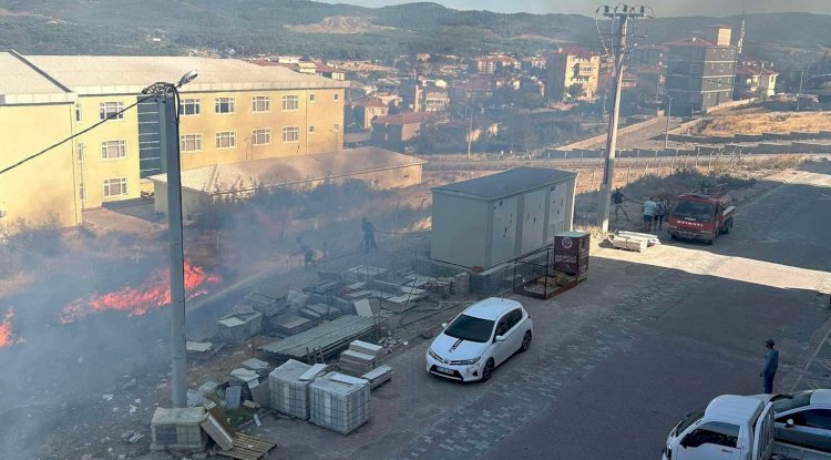 Otluk alanda çıkan yangın söndürüldü