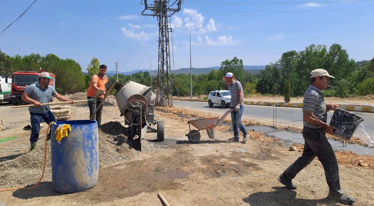 Kademe Bölgesinde Tadilat ve Çevre Düzenleme Çalışmalarına Başladı