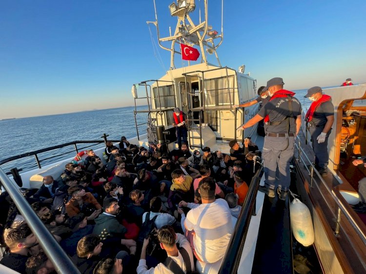 84 düzensiz göçmen yakalandı