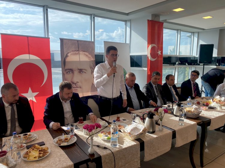 MUHTARLARA EZİNE OSB BRİFİNGİ 