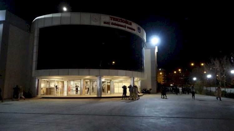 Yurtlarda deprem tatbikatı 