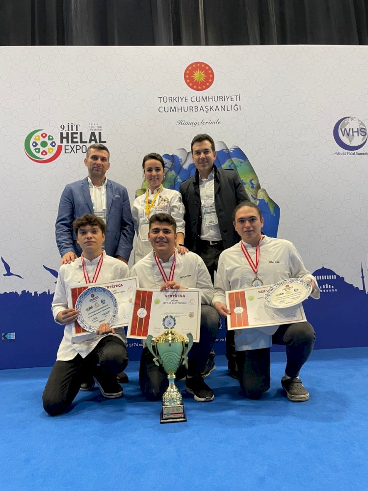 Genç aşçılardan altın madalya 