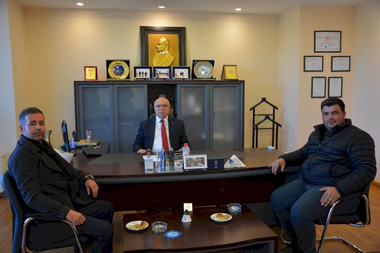 Başkan Deniz muhtarları ağırladı