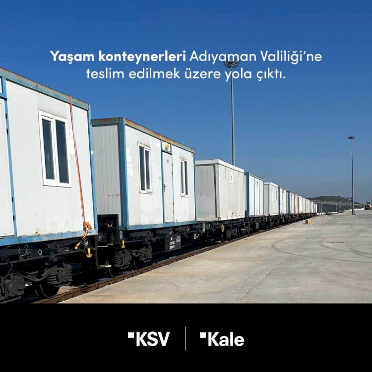 Kale Grubu’ndan ‘Yaşam Konteynerleri’