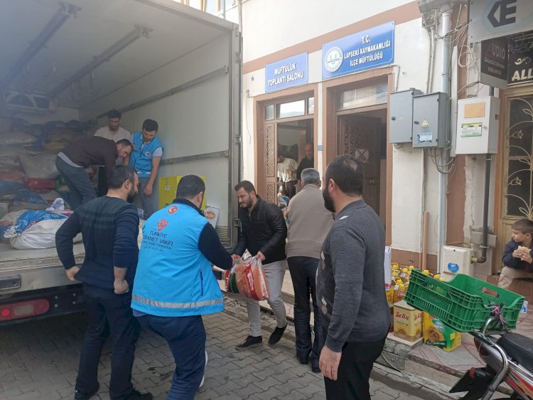 Kumlu 'da 750 kişilik iftar programı