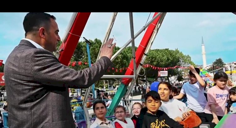 Biga’da Çocuk Şenliği İlgi Gördü