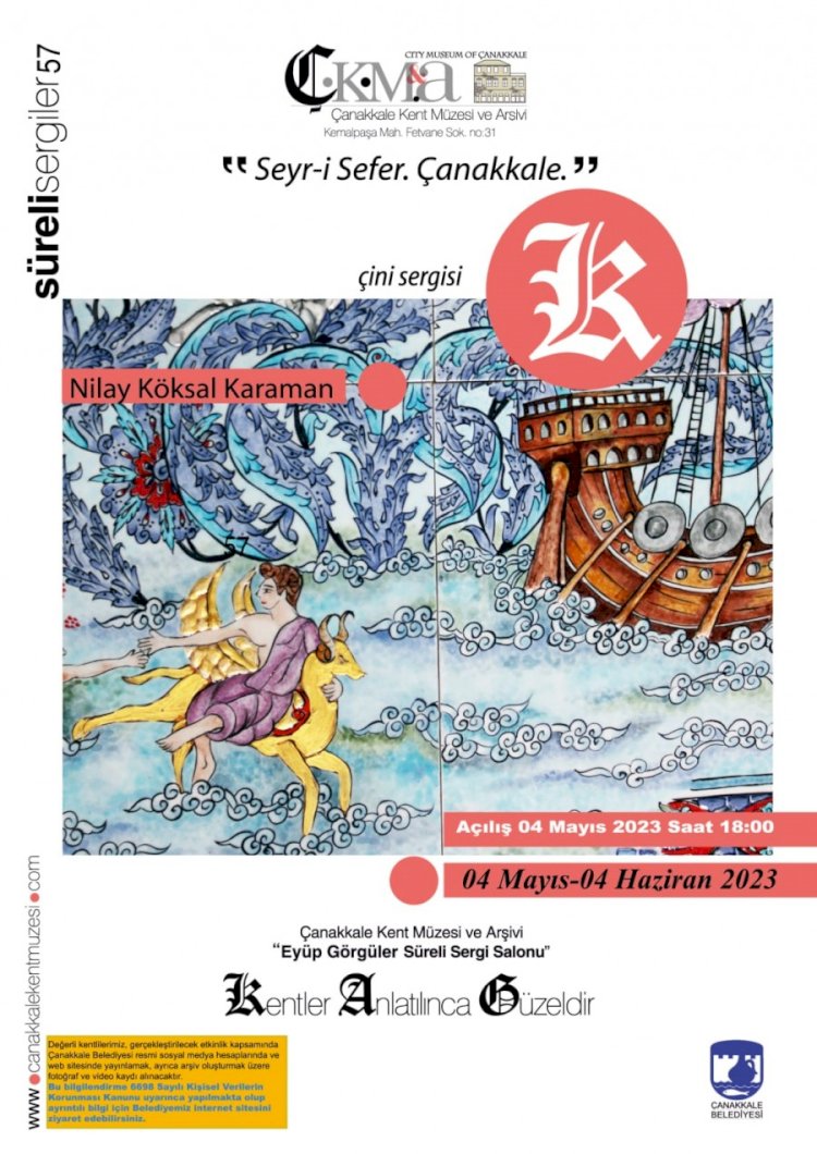 Öğretim Görevlisi’nin Çini Sergisi Beğeni Topaldı