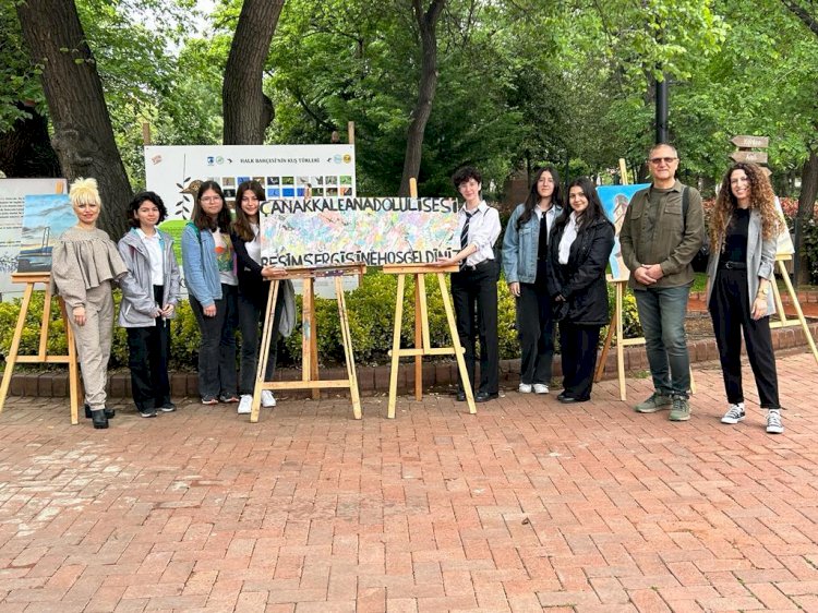 Çanakkale Halk Bahçesinde Muhteşem Sergi