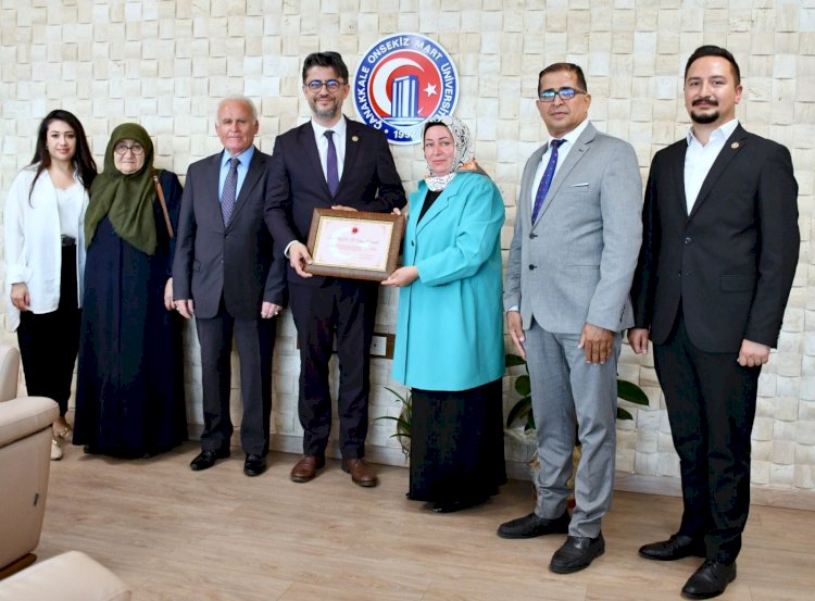 Şehit Aileleri, Rektör Erenoğlu’nu ziyaret etti