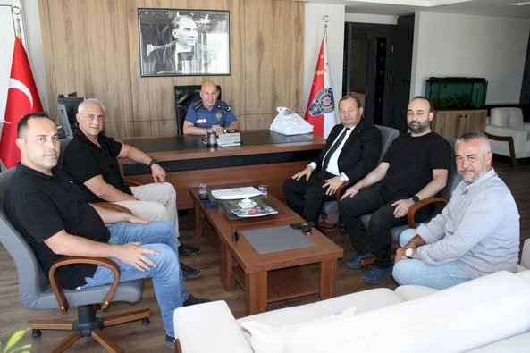 Biga TSO heyeti Akpınar’ı ziyaret etti