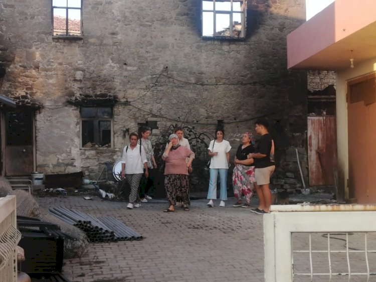 AK Partili kadınlar Yağcılar Köyü’nde