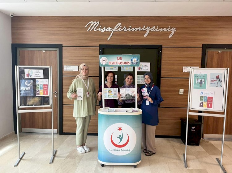 Çan’da Halk Sağlığı Haftası etkinliği düzenlendi