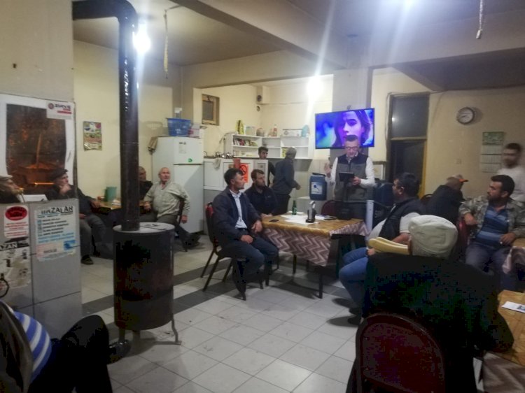 Çiftçiler eğitimde buluştu