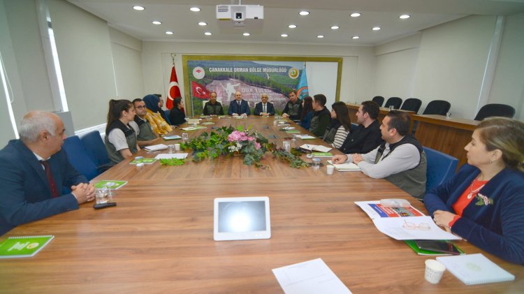 Orman Bölge Müdürlüğü’nde eğitimler sürüyor