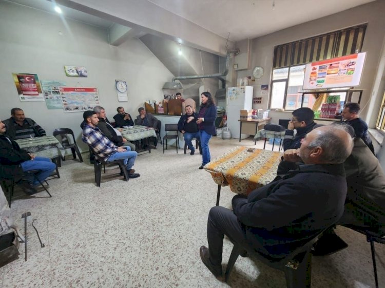 Çiftçilere yönelik eğitimler sürüyor