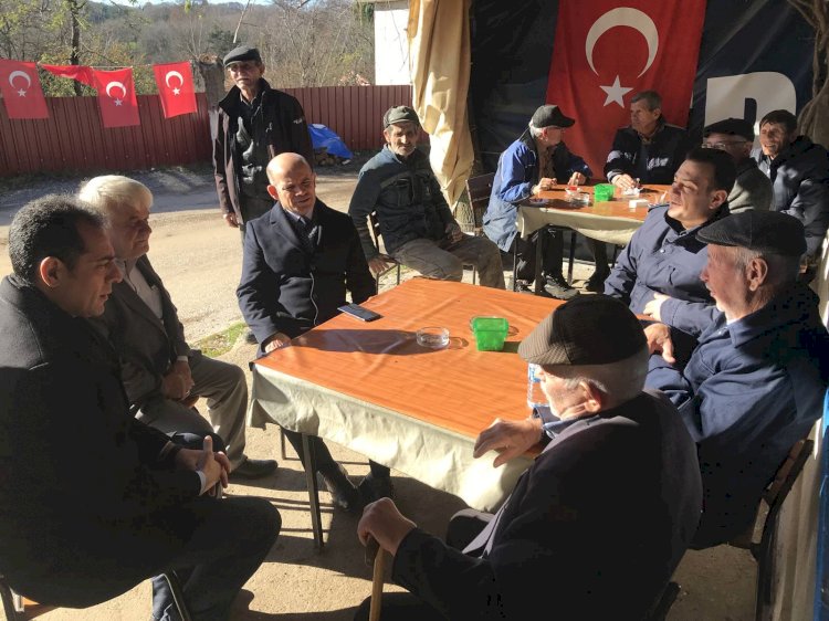 Köyleri dolaşıp talepleri dinliyor