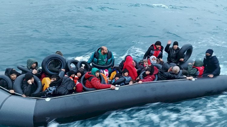 33 kaçak göçmen yakalandı