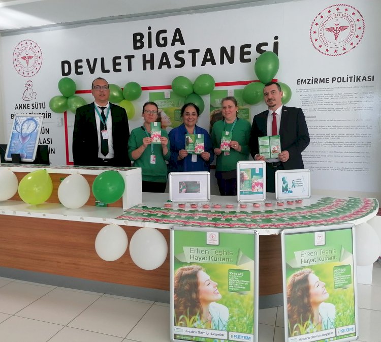 Hastanede farkındalık standı