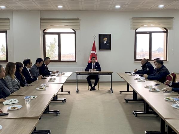 2023-2024 Eğitim ve Öğretim Yılı 2. Dönem Hazırlık ve Güvenlik Toplantısı Yapıldı