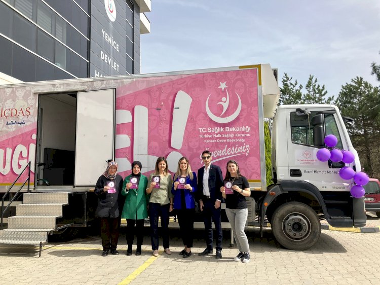 Mamografi tırı hizmet veriyor