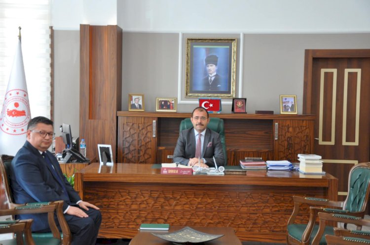 Aydın’dan Kaymakam Dolu’ya ziyaret