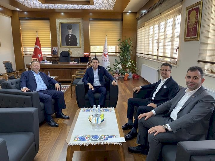 Ak Parti İl Genel Meclis Üyelerinden Kaymakam Göktaş’a Ziyaret