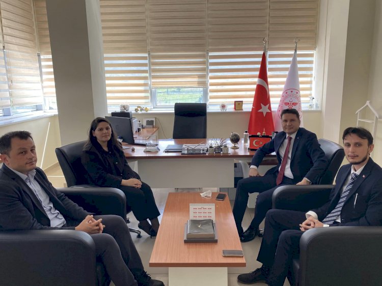 Kaymakam Göktaş’tan hastane ziyareti