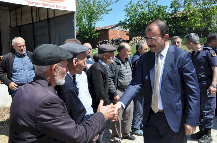 Ilıcabaşı ve Kaynarca köyünde vatandaşlarla buluştu