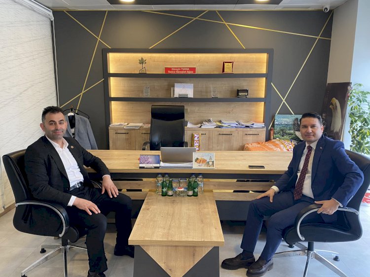 Kaymakam Göktaş’tan Ak Parti İl genel meclis üyelerine ziyaret