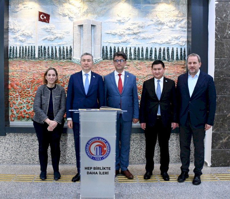 KAZAKİSTAN HEYETİ ÇOMÜ’DE