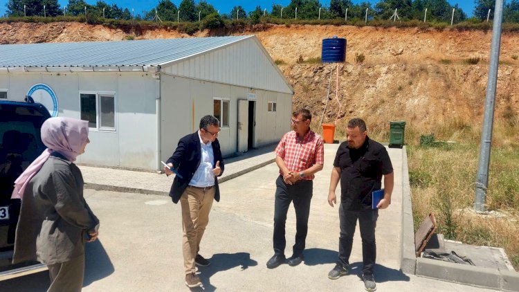 Başkanlardan tesis incelemesi