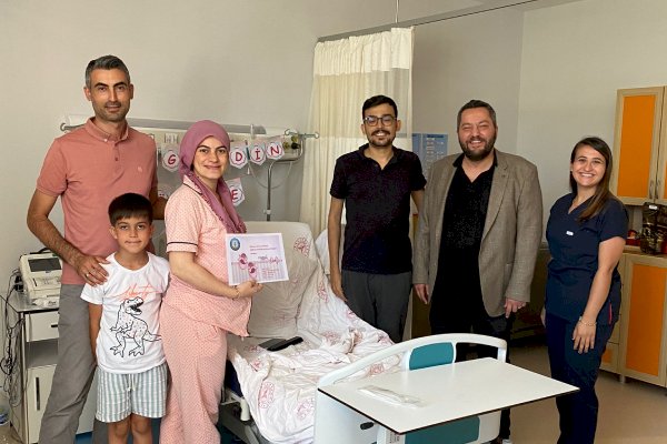 Hoşgeldin Bebek Doğum Sertifikası takdim edildi