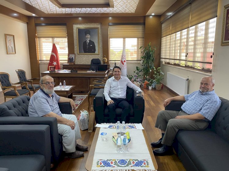 Kaymakam Göktaş’a ziyaretçi akını