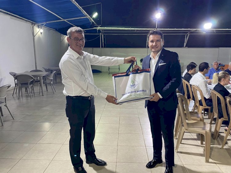 Kaymakam Göktaş’a veda yemeği 