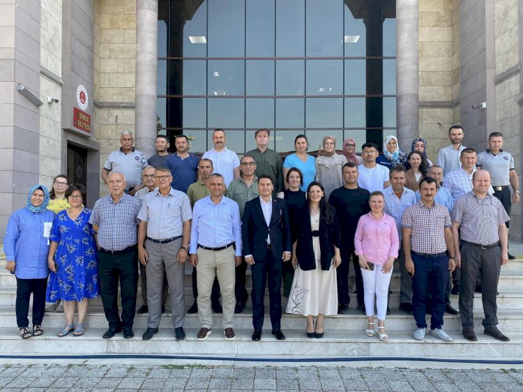 Personel ile vedalaştı