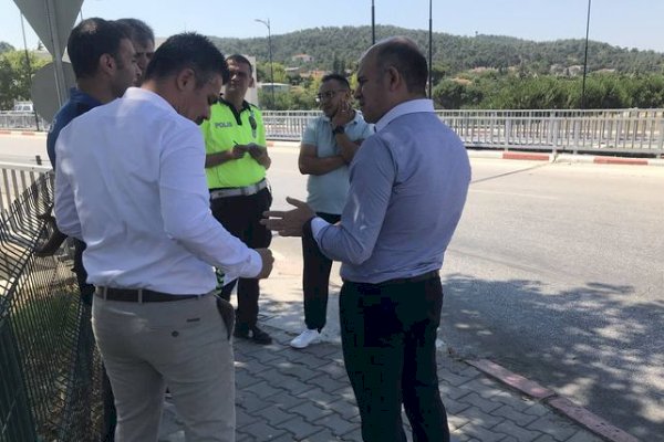 Trafik tedbirlerini inceledi