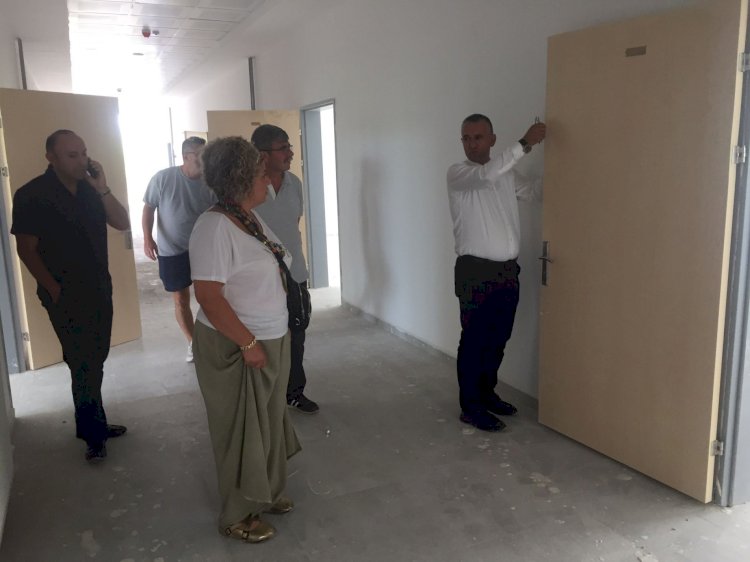 Kalkım İlkokulu-Ortaokulu İnşaatı Ziyaret Edildi