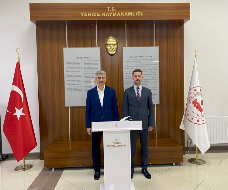 İnce’den Kaymakam İrdelp’e Ziyaret