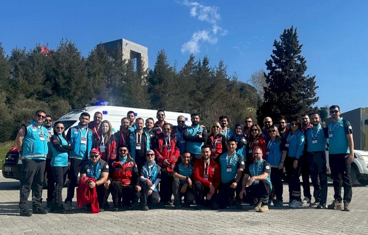 Çanakkale UMKE Ekibi, ‘’168 Sağlık Personeliyle Afetlere Hazır’’