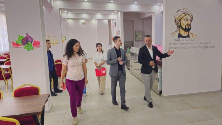 Kaymakam İrdelp, Fen Lisesi'ni Ziyaret Etti